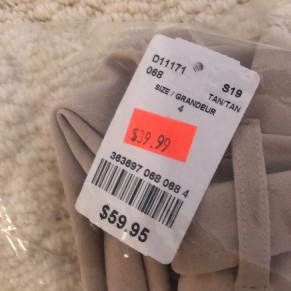 NWT Le Château knit crepe belted paper bag pant - Picture 6 of 7